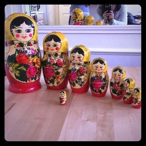 Authentic Vintage Russian Dolls